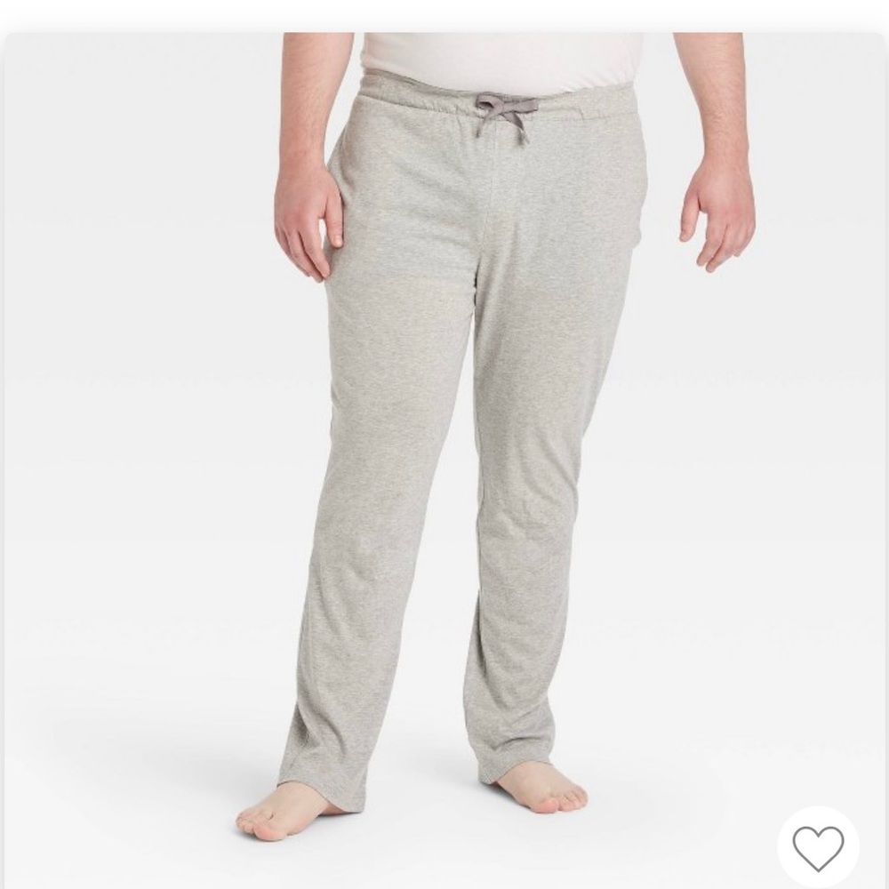 Lot of 2 Men’s Goodfellow Lounge Pants XLT NWT Gray